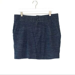 Banana Republic Karine Wool Tweed Skirt size 12